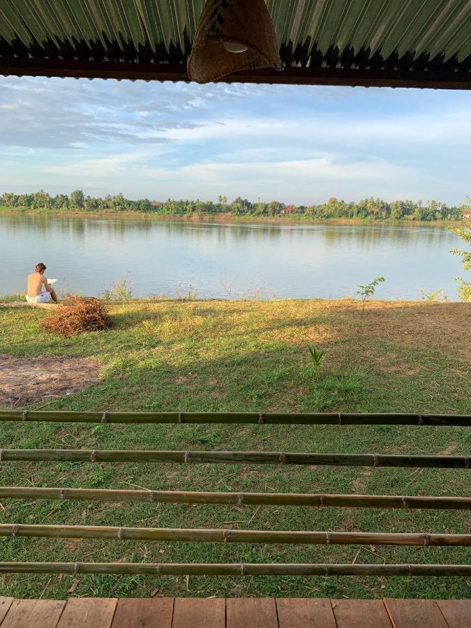 Vera Sunset Homestay Local Experience With Lao Family Muang Không Exterior foto