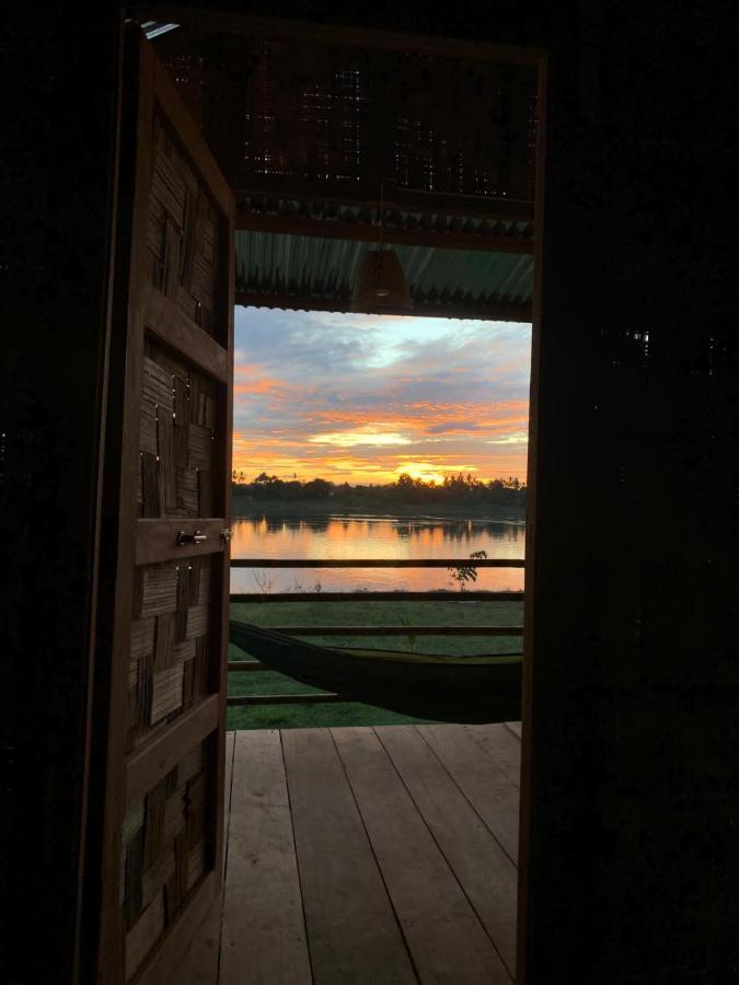 Vera Sunset Homestay Local Experience With Lao Family Muang Không Exterior foto