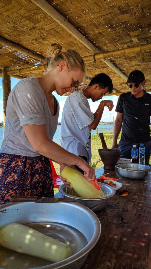 Vera Sunset Homestay Local Experience With Lao Family Muang Không Exterior foto
